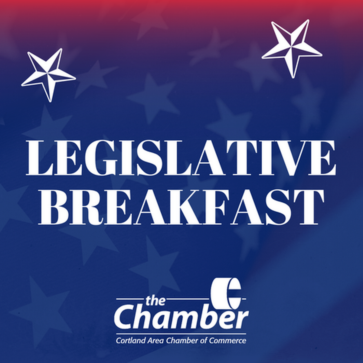 Legislative Breakfast 2024 Mar 8, 2024 Cortland Area Chamber of
